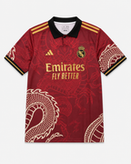 Bordowa Koszulka Real Madryt Golden Dragon