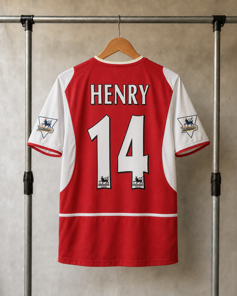 Koszulka Domowa Arsenal Thierry Henry 14 Retro 2003/04