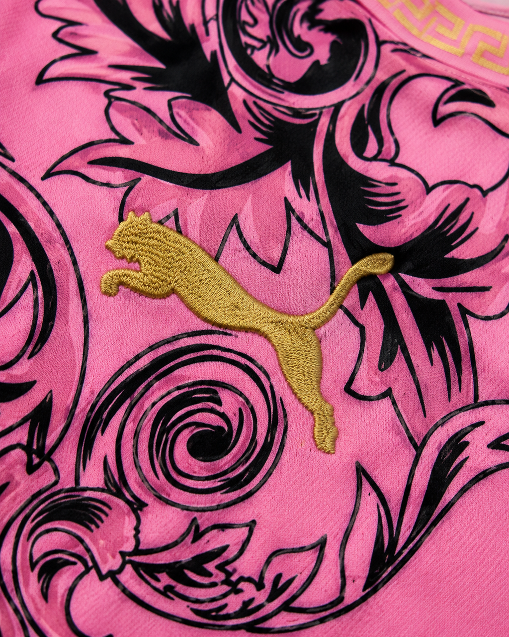 Koszulka Włochy Pink Baroque x Versace