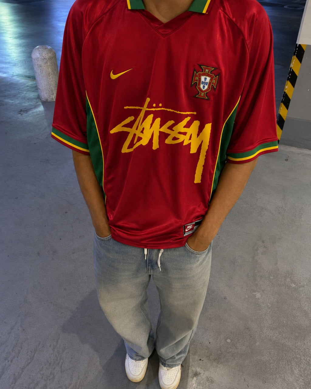 Portugal Retro Trikot 2000 x Stüssy