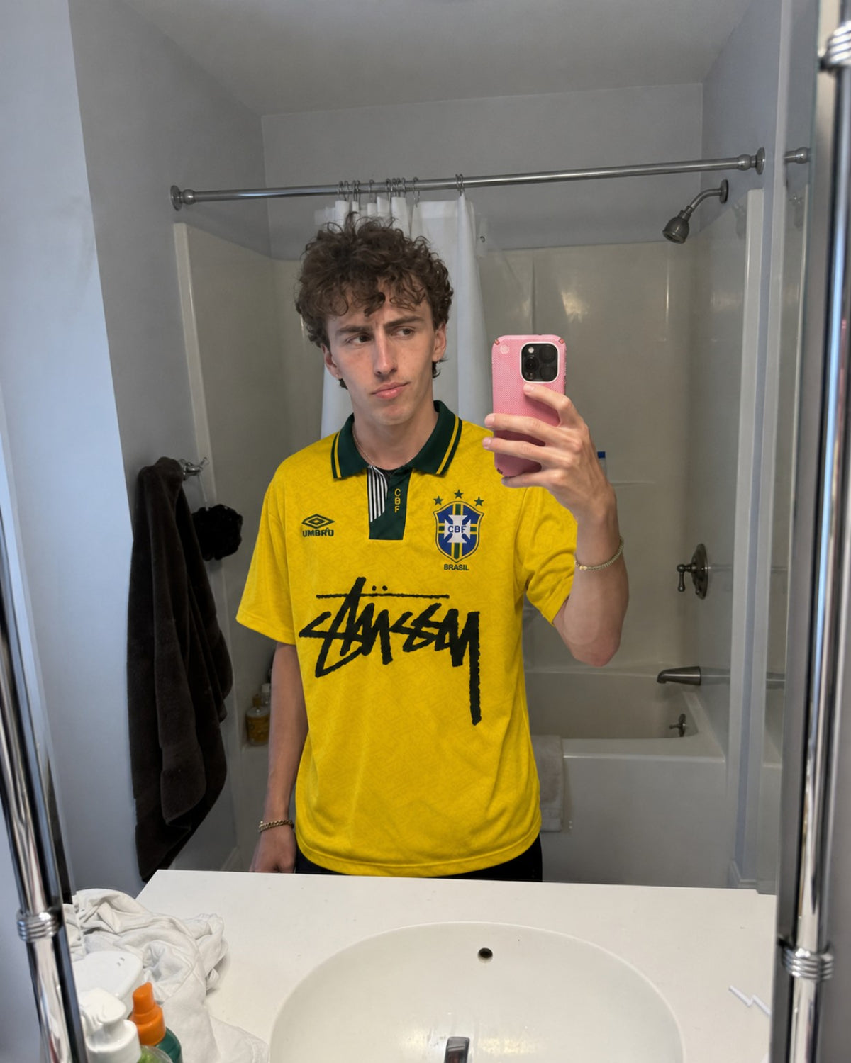 Brasilien Retro Trikot 1994 x Stüssy