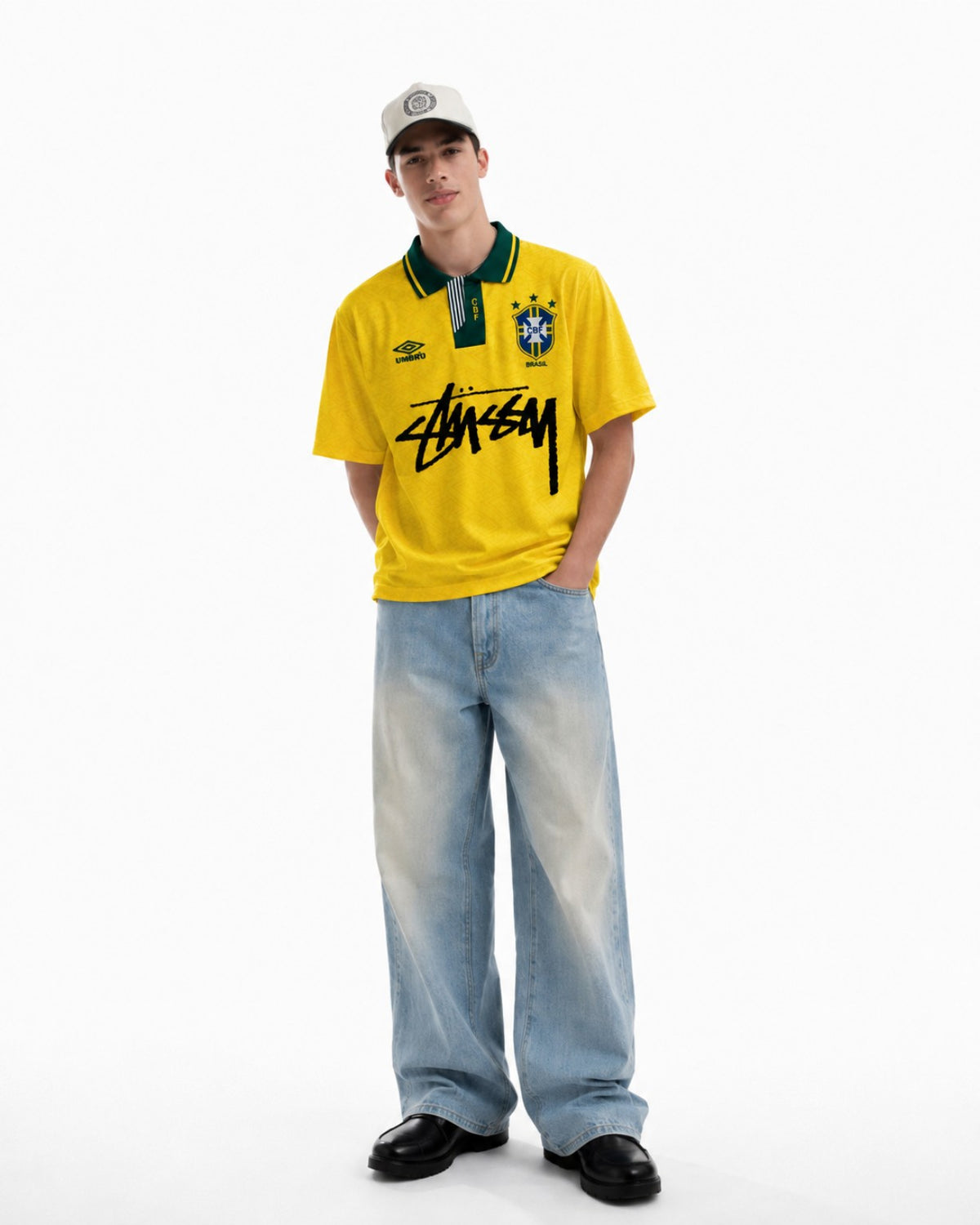 Brasilien Retro Trikot 1994 x Stüssy