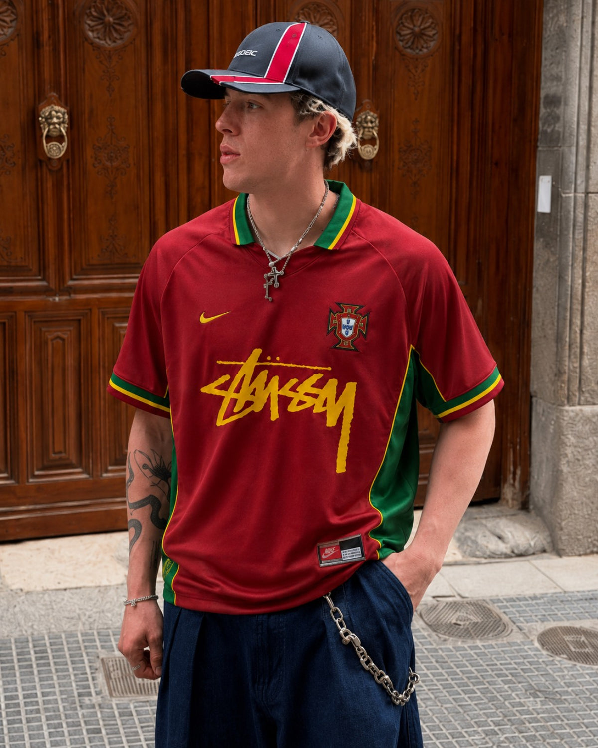 Portugal Retro Trikot 2000 x Stüssy
