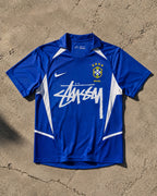 Brasilien Retro 2002 Trikot × Stüssy