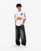 Trikot Santos Neymar Jr 11 Retro Weiß Legendäre Ära