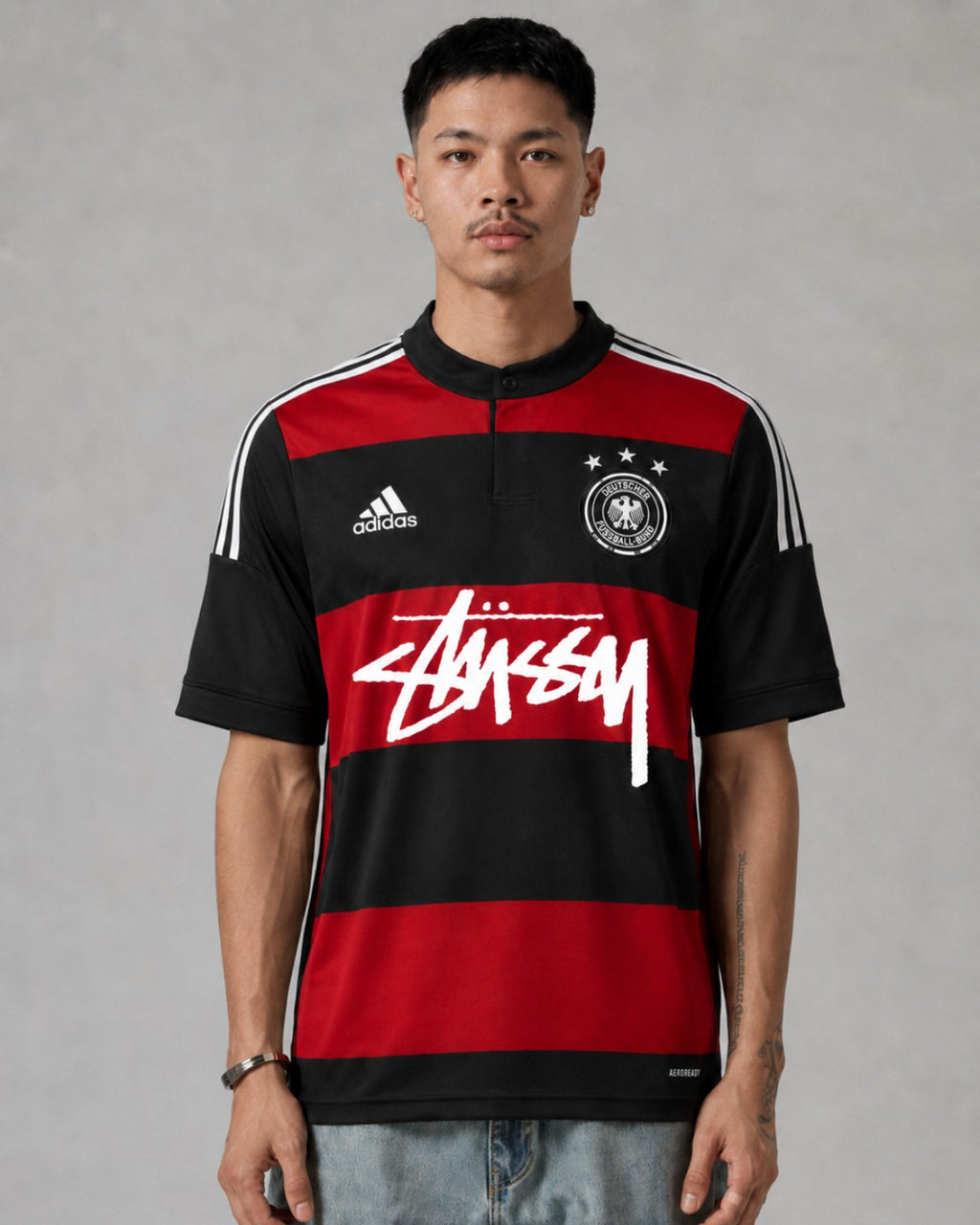 Trikot Deutschland Retro 2014 Auswärts x Stüssy