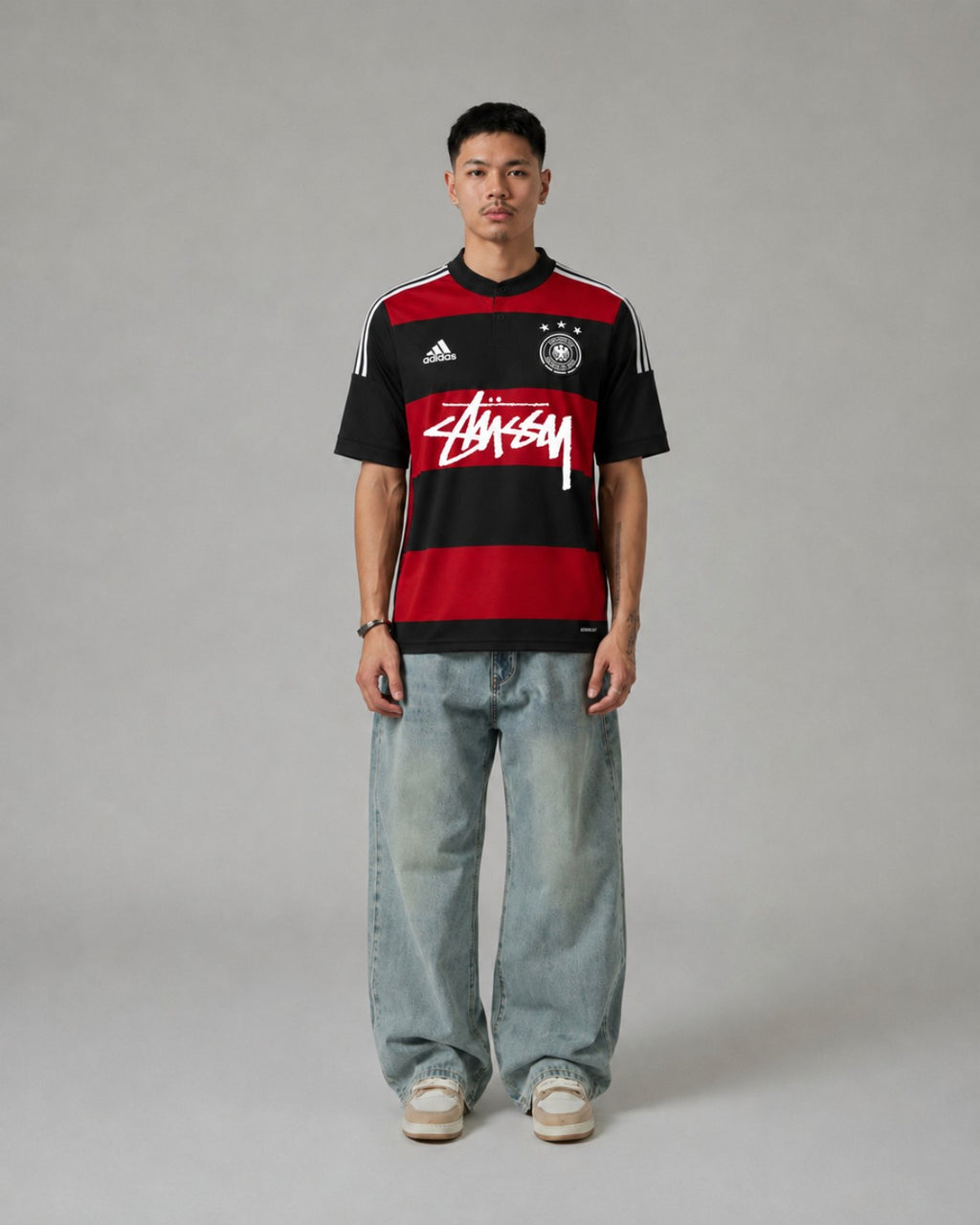 Trikot Deutschland Retro 2014 Auswärts x Stüssy