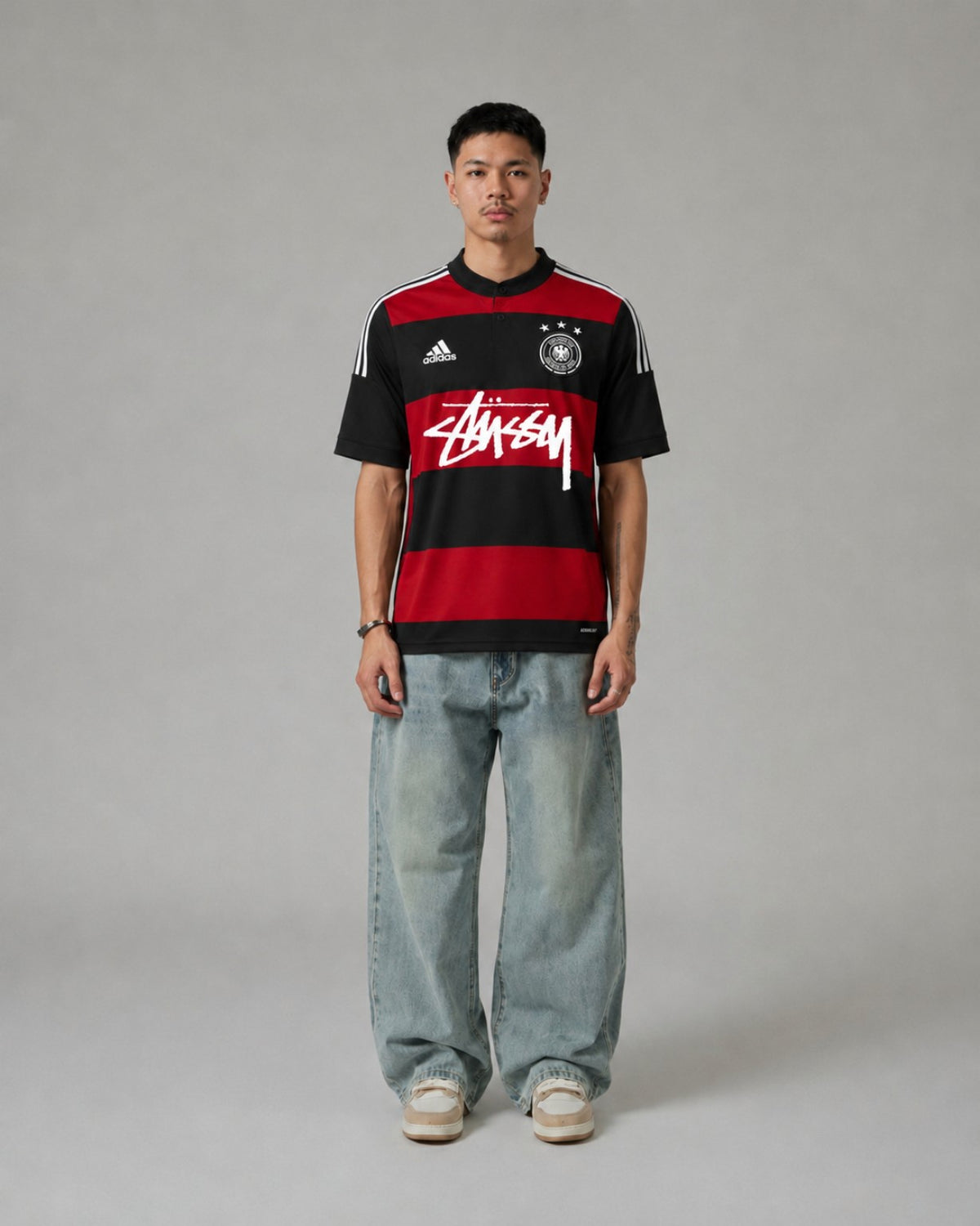 Trikot Deutschland Retro 2014 Auswärts x Stüssy