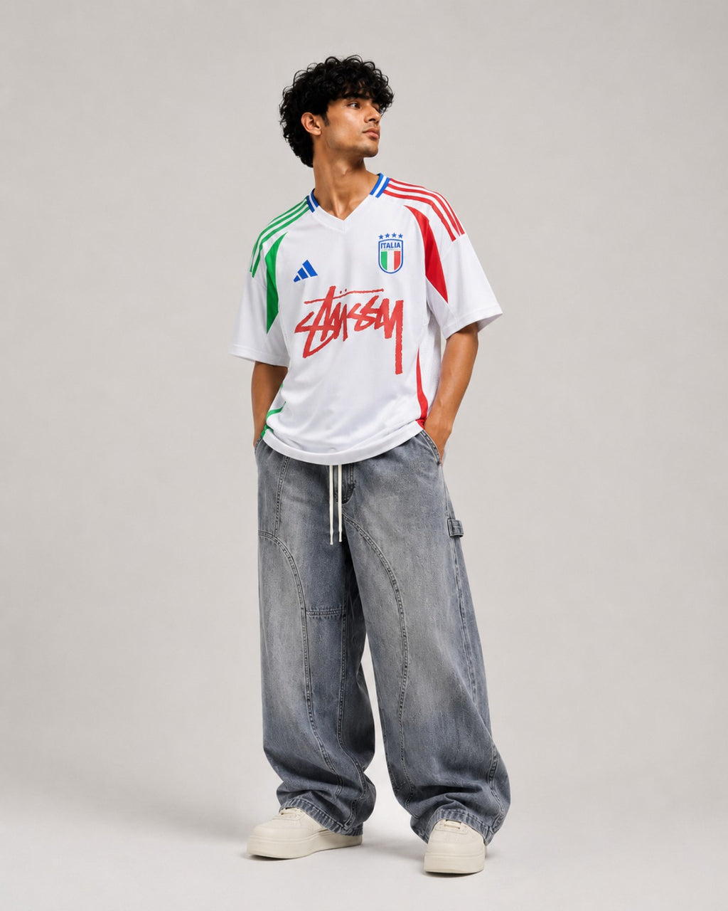 Koszulka Włochy 2024 x Stüssy