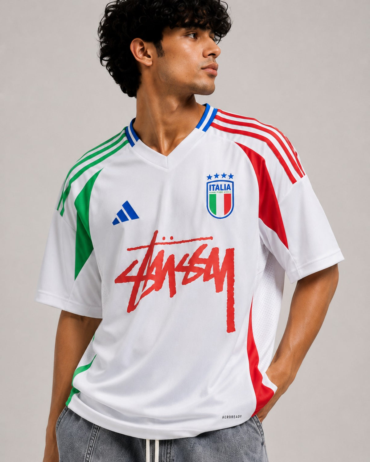 Koszulka Włochy 2024 x Stüssy