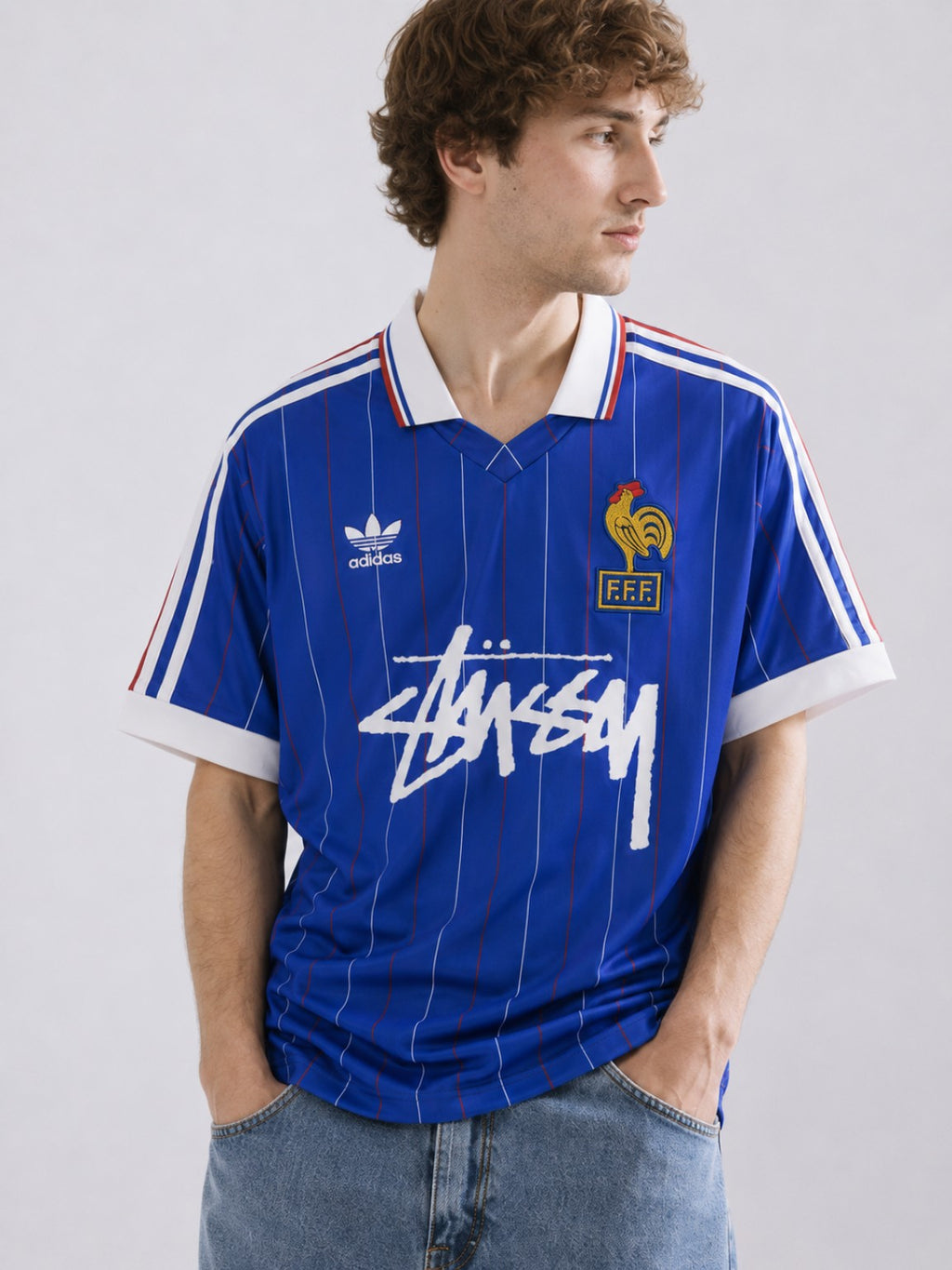 Koszulka Francja Retro 1982 x Stüssy