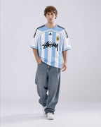 Argentinien Retro 2006 x Stüssy T-Shirt.