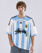 Argentinien Retro 2006 x Stüssy T-Shirt.