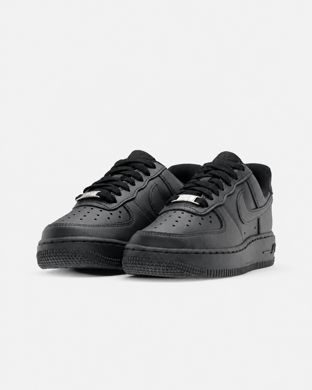 Czarne Buty Nike Air Force 1 ’07