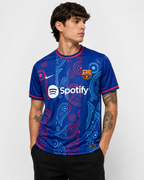 Granatowa Koszulka FC Barcelona Paisley Edition