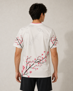 Biała Koszulka Japonia Sakura Eagle