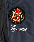 Granatowy Komplet Ortalionowy Supreme x Umbro Gradient