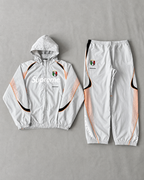 Biały Komplet Ortalionowy Supreme x Umbro Retro Football