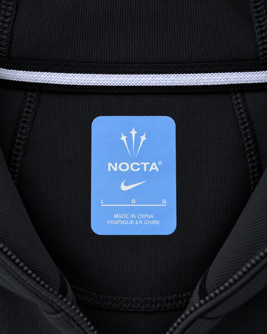 Czarny Komplet Nike x NOCTA Tech Fleece