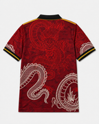 Bordowa Koszulka Real Madryt Golden Dragon