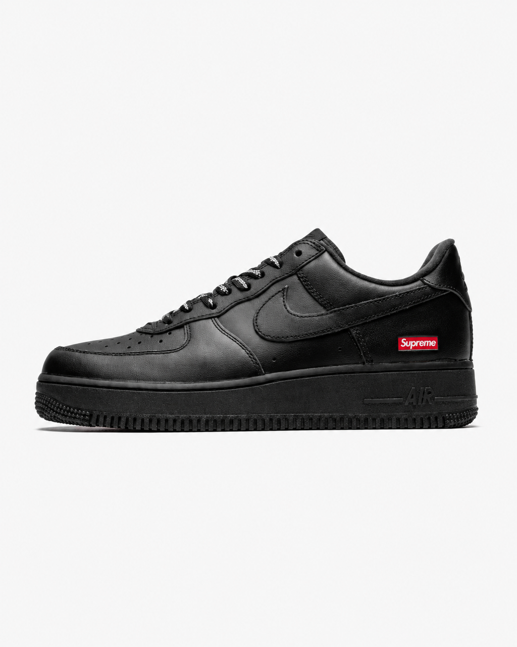 Czarne Buty Nike Air Force 1 ’07 x Supreme