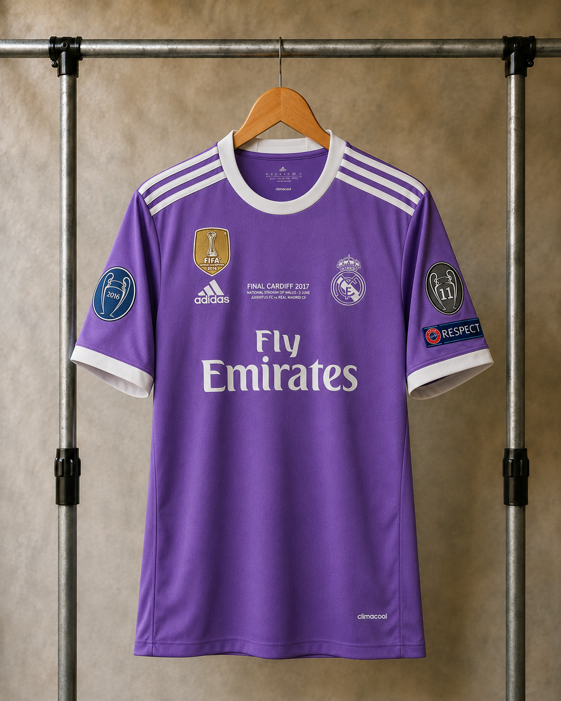 Koszulka Wyjazdowa Real Madrid 2016/17 UCL Final