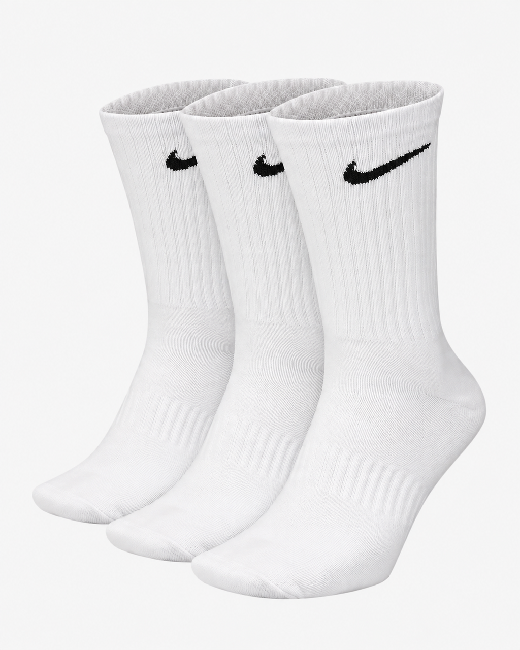 Białe Skarpety Nike Crew 3-Pack