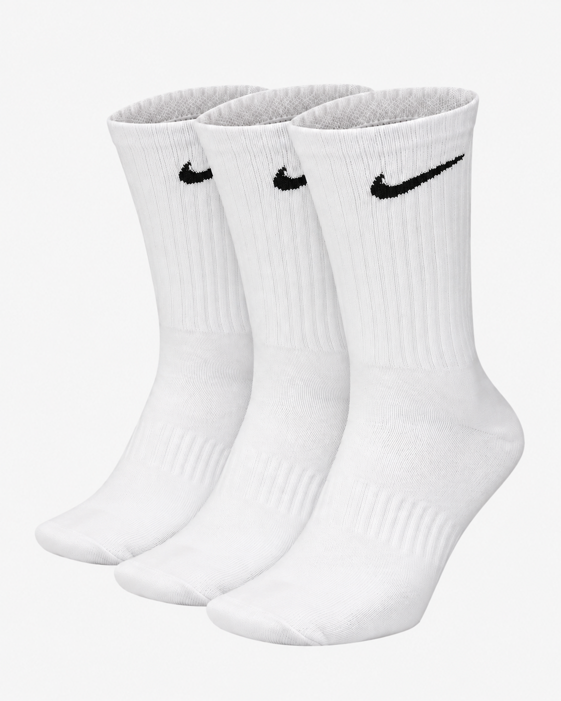 Białe Skarpety Nike Crew 3-Pack