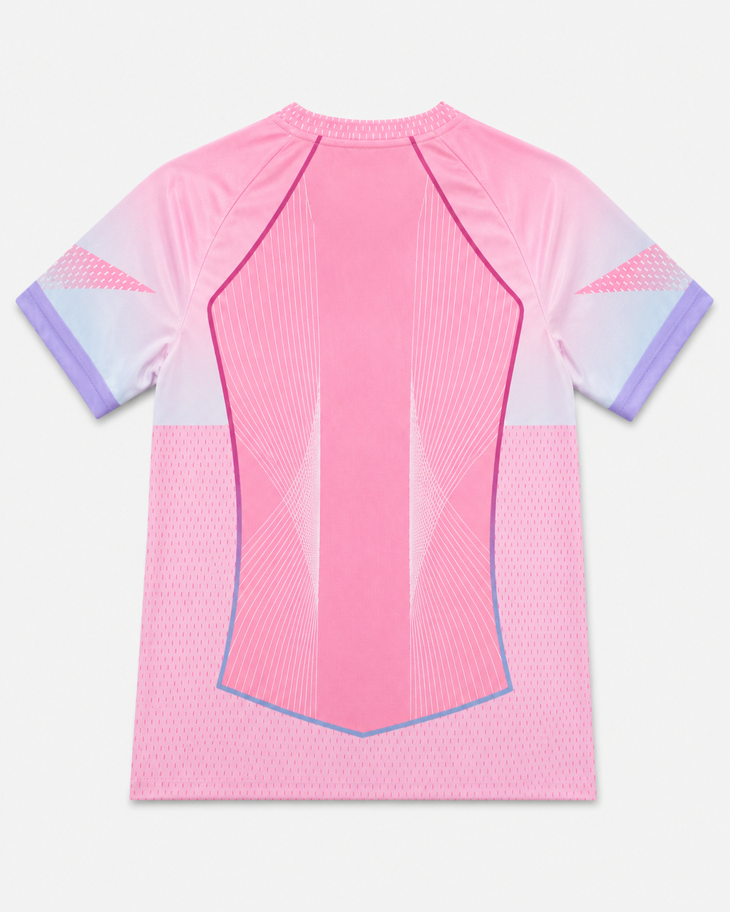 Rosa PSG Pastel Wave T-Shirt – Sonderedition