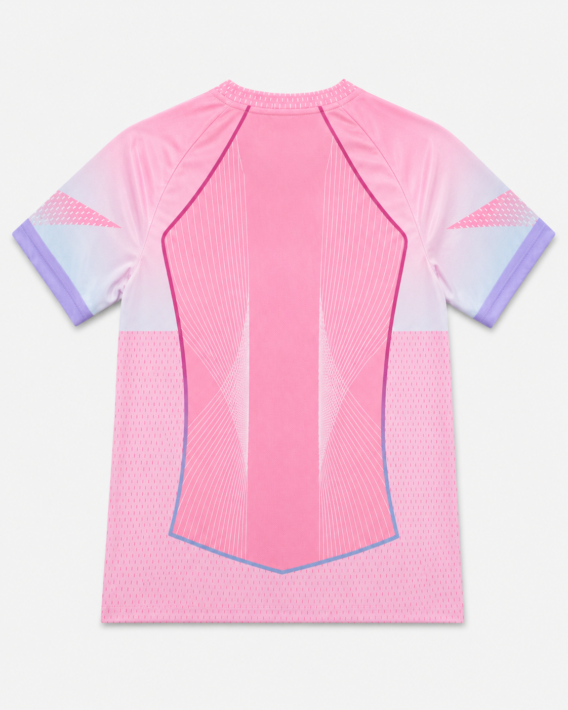 Rosa PSG Pastel Wave T-Shirt – Sonderedition