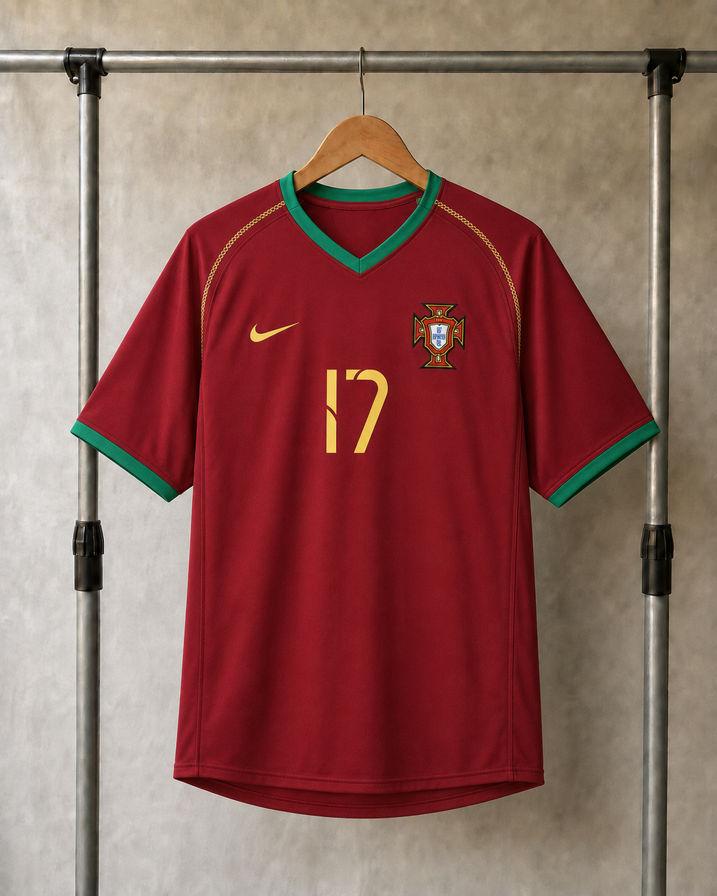 Koszulka Domowa Portugal 2006 C. Ronaldo 17