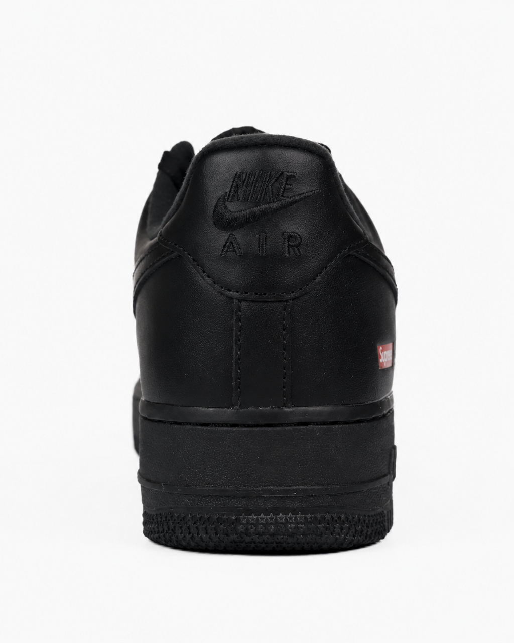 Czarne Buty Nike Air Force 1 ’07 x Supreme