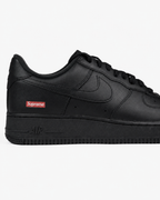 Czarne Buty Nike Air Force 1 ’07 x Supreme