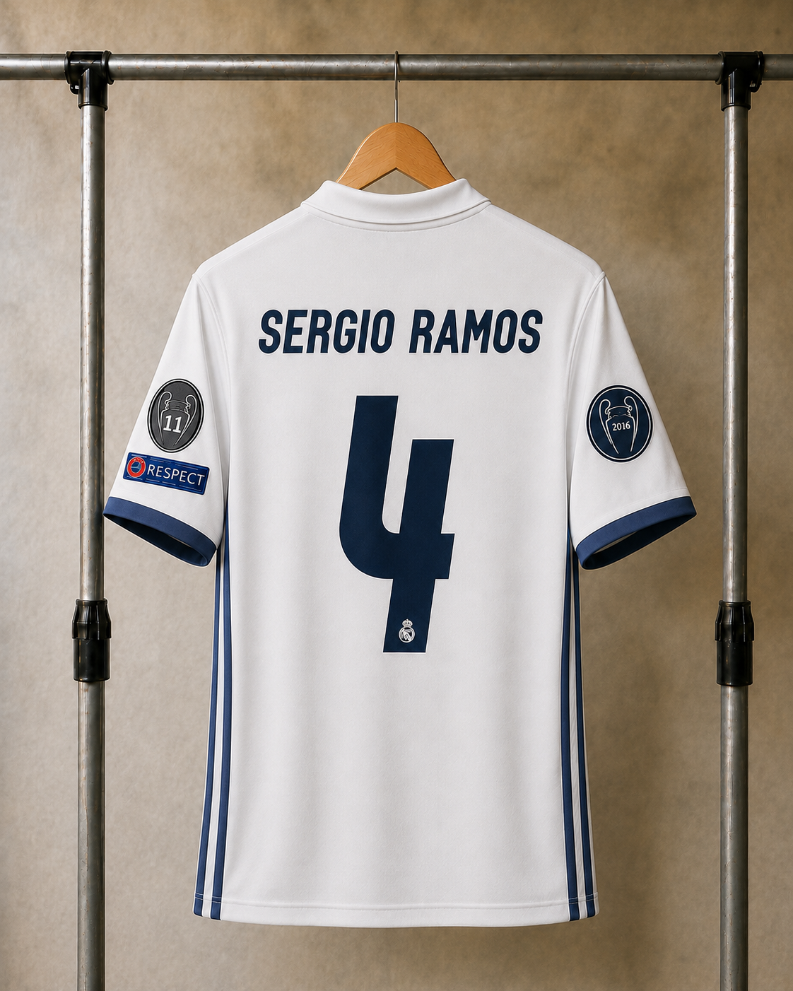 Koszulka Domowa Real Madrid 2016/17 UCL Final