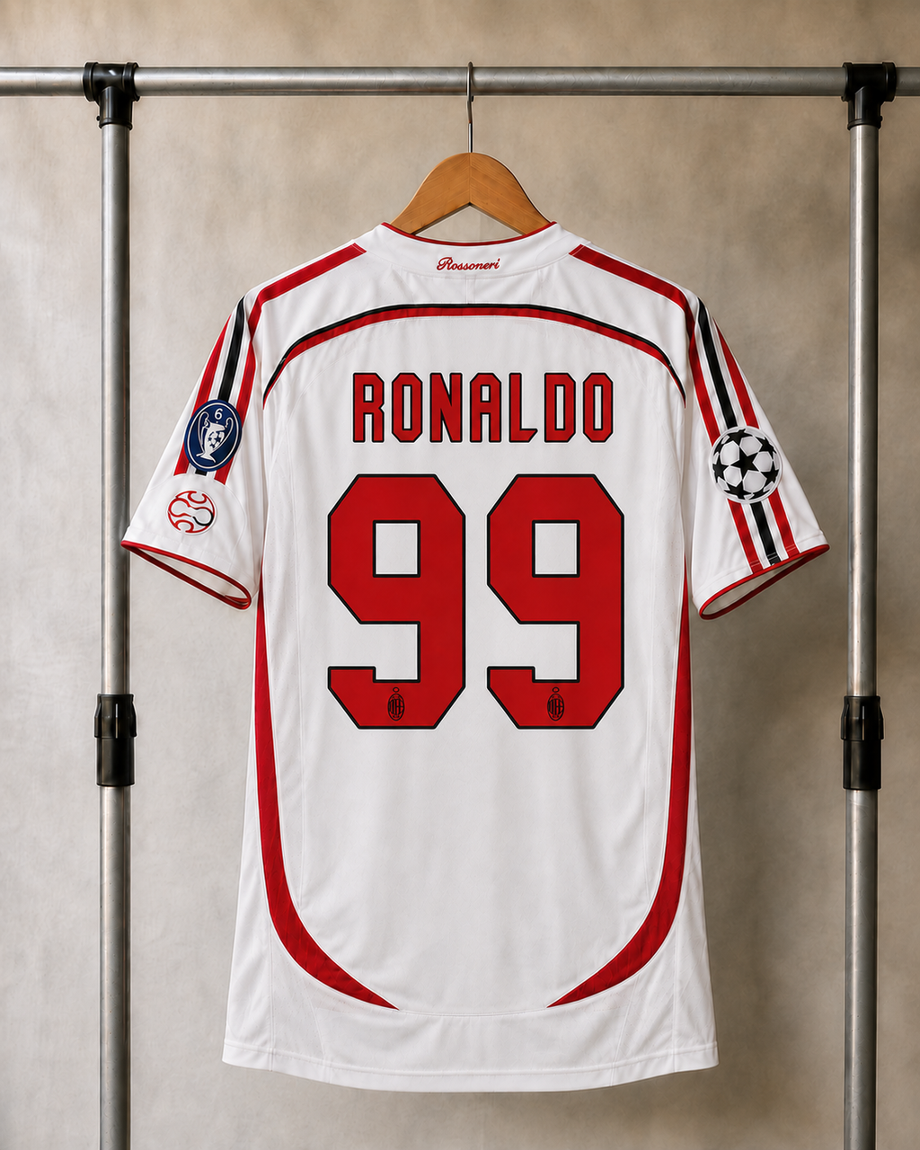 Koszulka Wyjazdowa AC Milan 2006/07 UCL Final