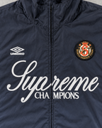 Granatowy Komplet Ortalionowy Supreme x Umbro Gradient