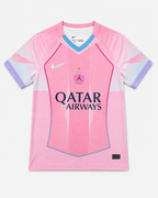 Rosa PSG Pastel Wave T-Shirt – Sonderedition