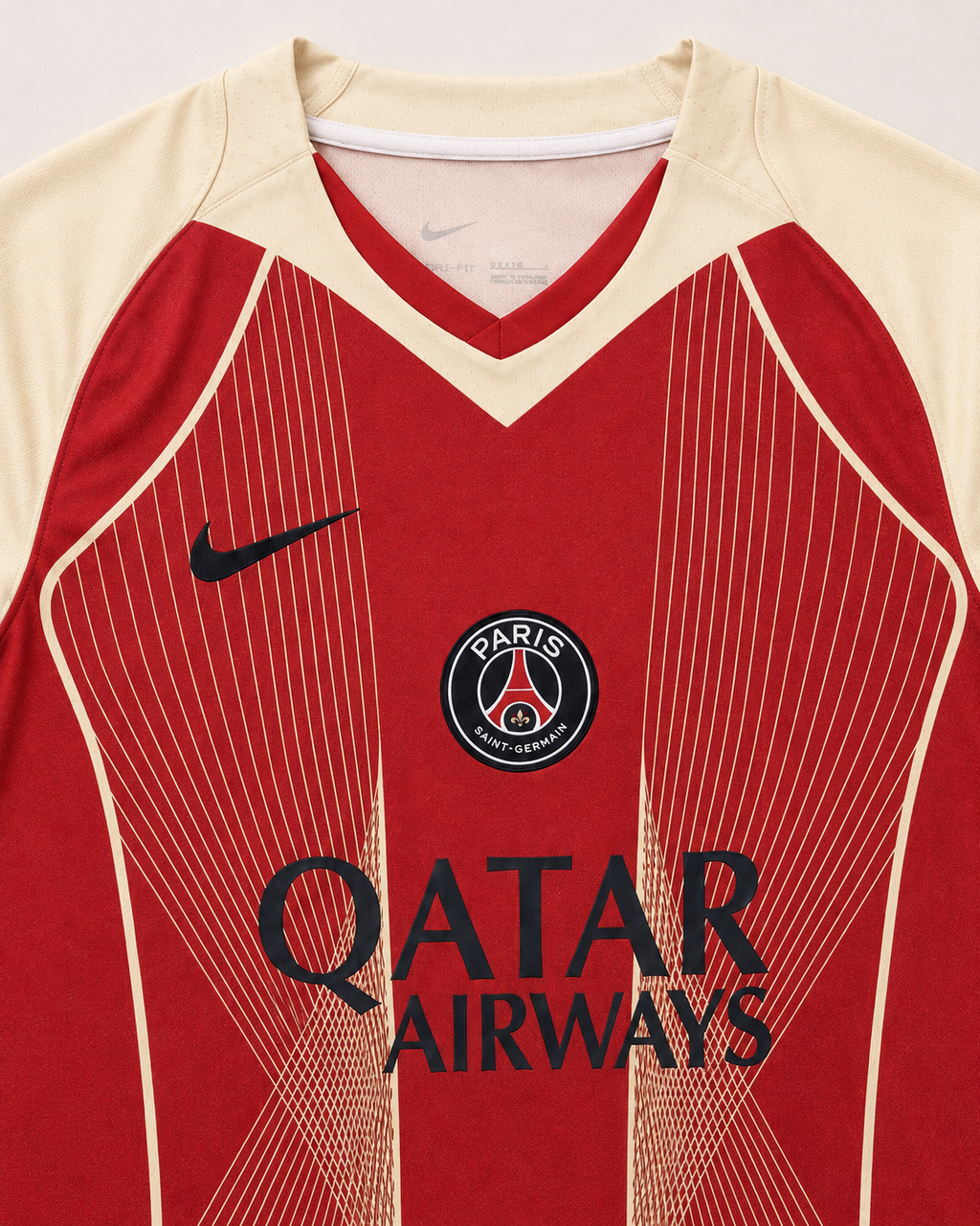 Koszulka PSG Red Gold 25/26
