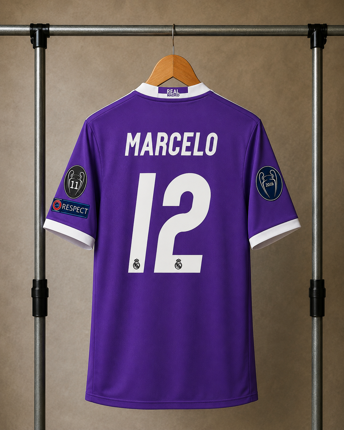 Koszulka Wyjazdowa Real Madrid 2016/17 UCL Final