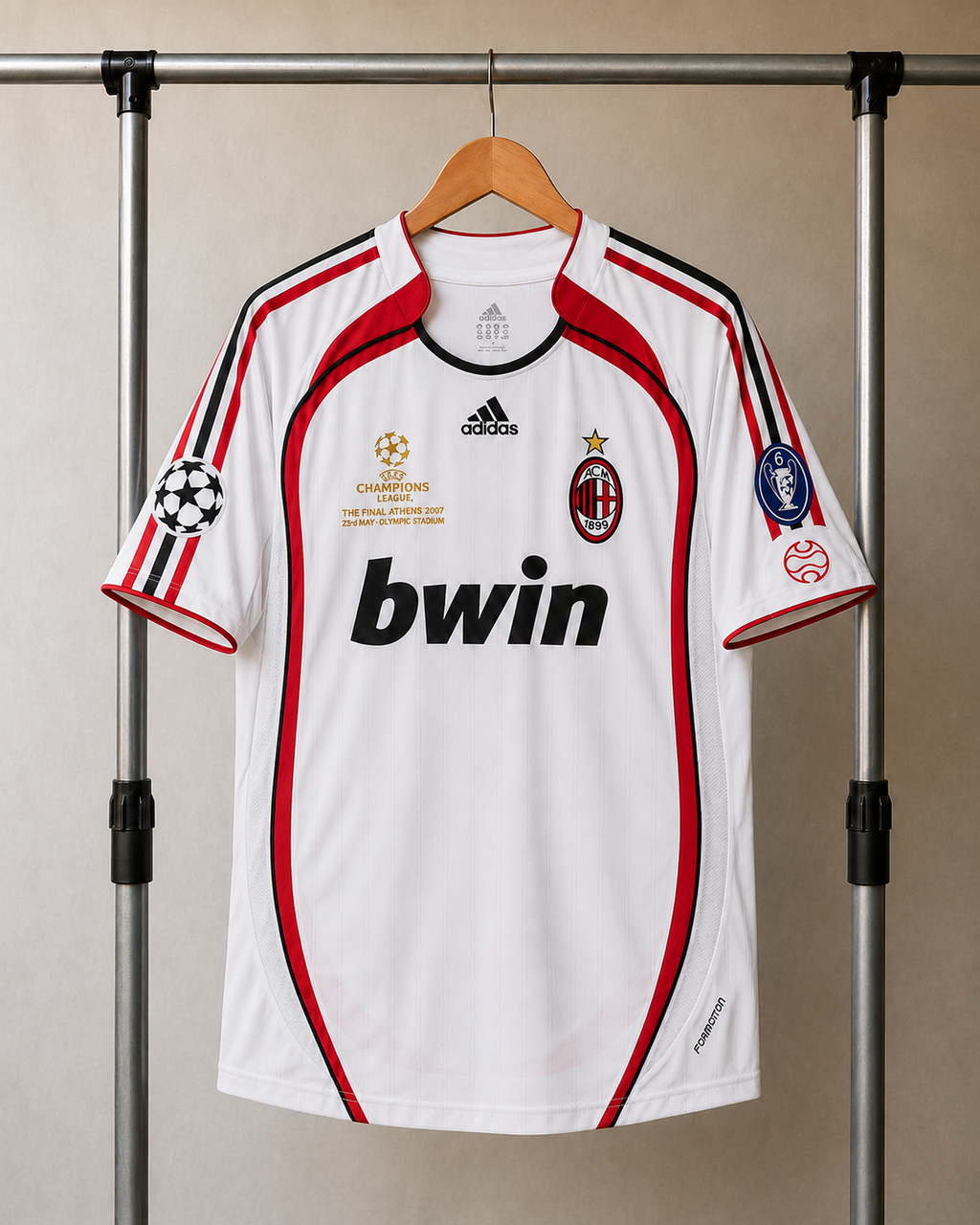 Koszulka Wyjazdowa AC Milan 2006/07 UCL Final