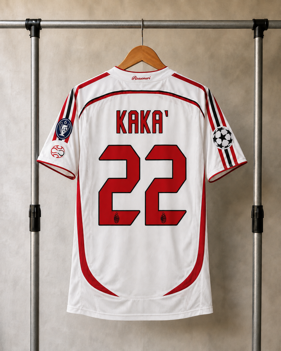 Koszulka Wyjazdowa AC Milan 2006/07 UCL Final