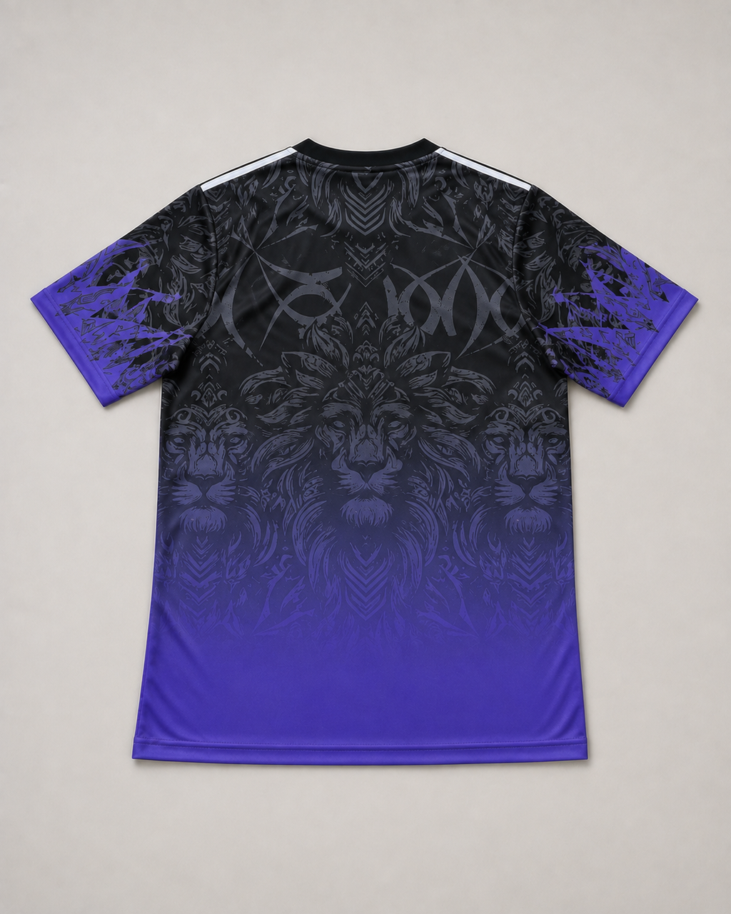 Czarna Koszulka Manchester United Purple Lion