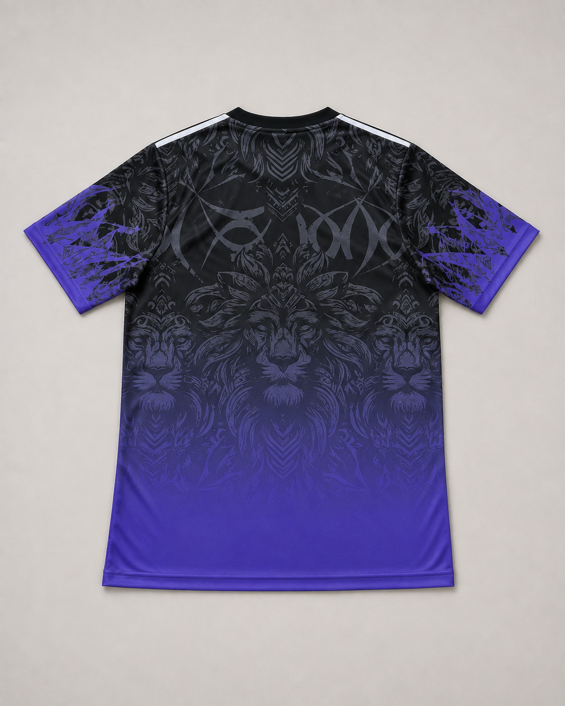Czarna Koszulka Manchester United Purple Lion