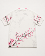Biała Koszulka Japonia Sakura Eagle