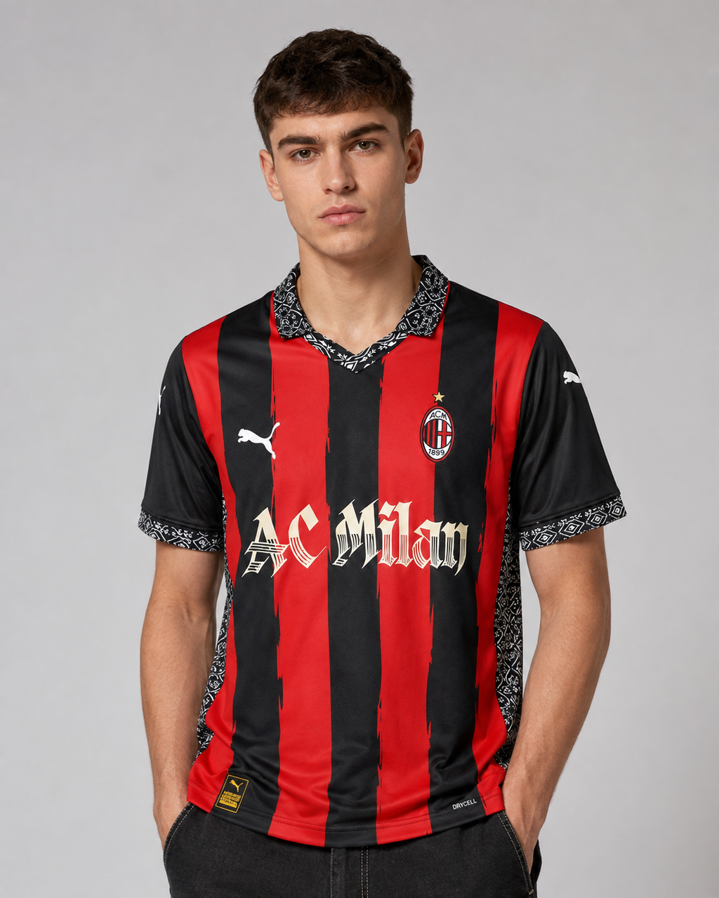 Koszulka AC Milan Rosso Nero 25/26