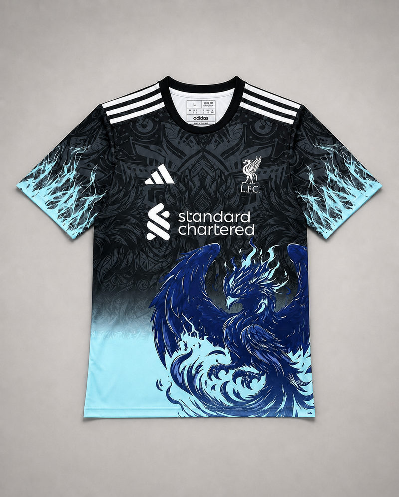 Czarna Koszulka Liverpool Ice Phoenix