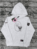Biała Bluza Inter Miami x BAPE