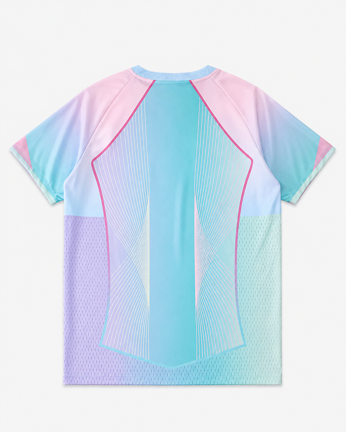 Pastellfarbenes Barcelona-T-Shirt – Sonderedition