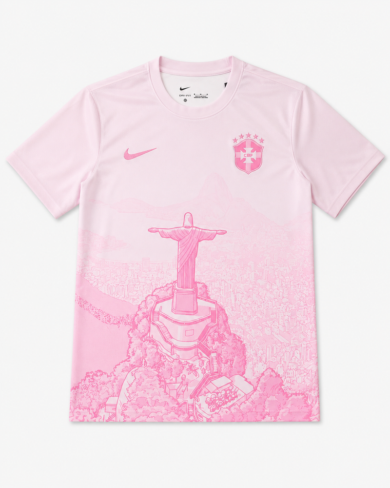 Różowa Koszulka Brazylia Rio
