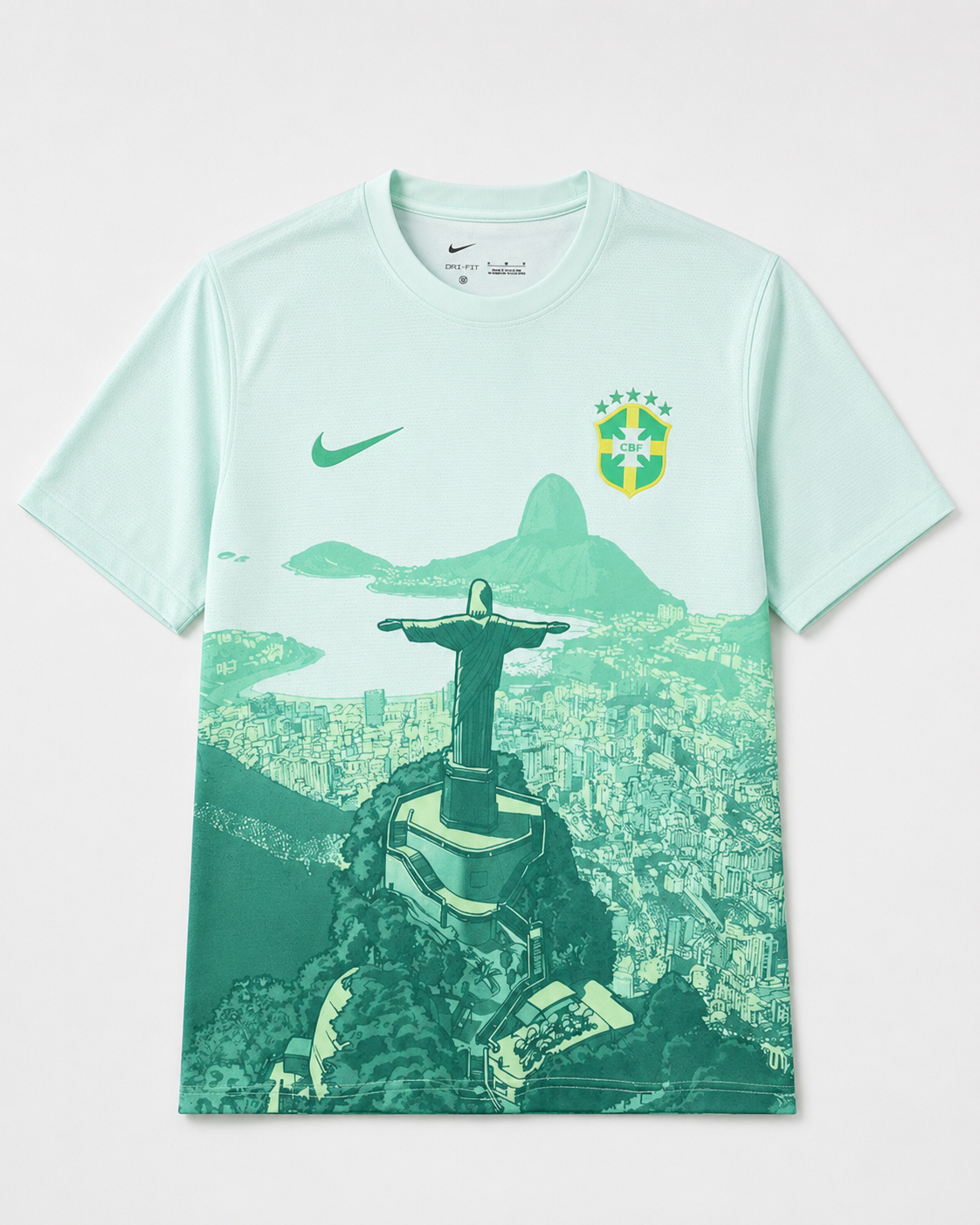 Miętowa Koszulka Brazylia Rio